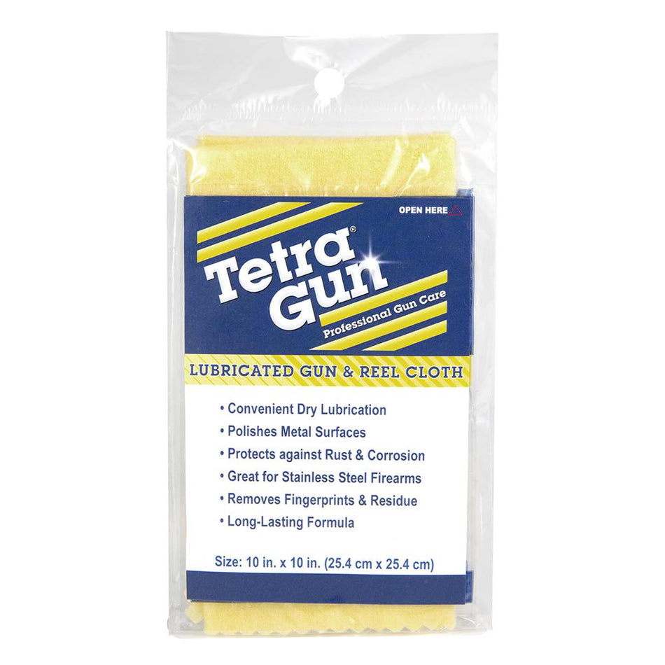 Tetra Gun & Reel Lubricating Cloth - Rust and Corrosion Protection