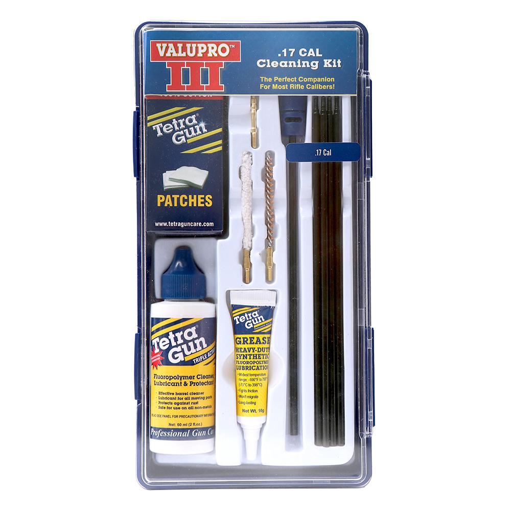 Tetra ValuPro III Rifle Cleaning Kit .22 .223 5.56mm with Grease and Patches