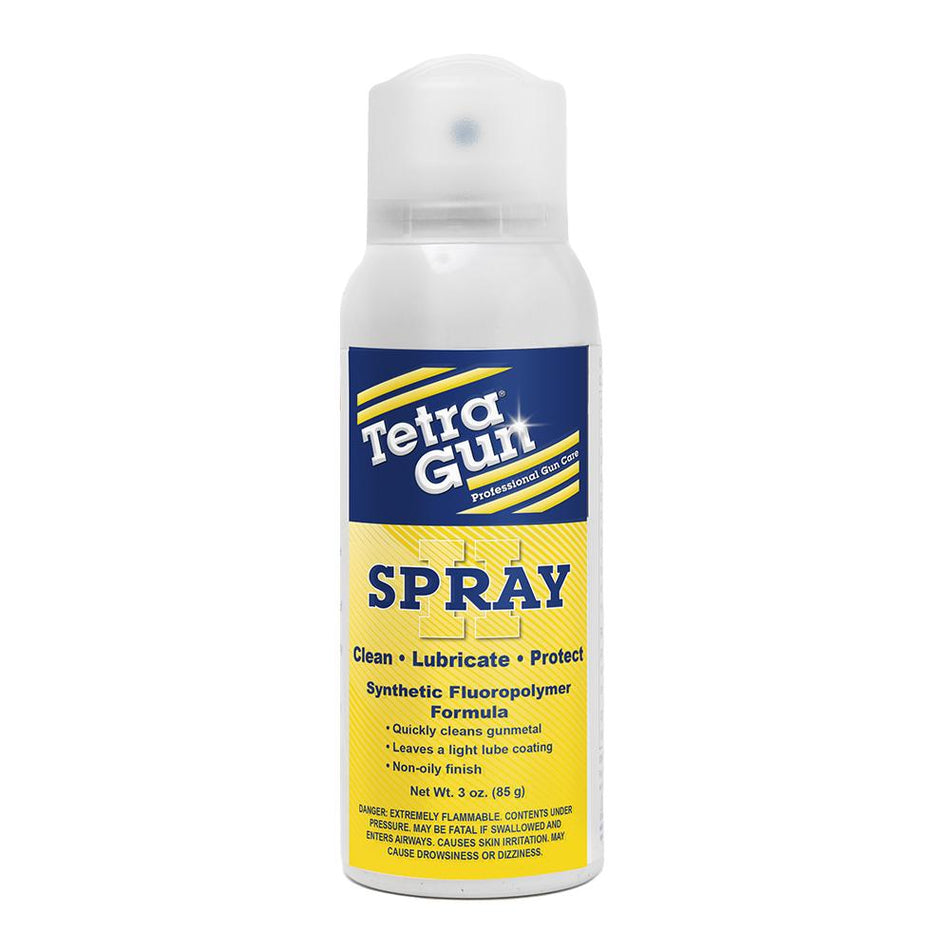 Tetra Triple Action Gun Spray II 3 oz Aerosol CLP Firearm Lube