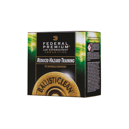 Federal 12 Gauge Shotgun Shells BallistiClean Law Enforcement 9 Pellets 00 Buck 1-1/8 oz 2.75 in