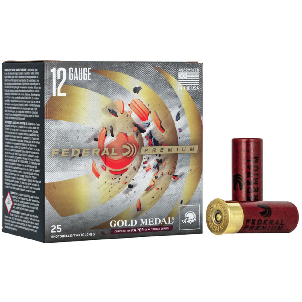 Federal 12 Gauge GMT12178 Premium Paper Wad 2.75" 1oz 8 Shot