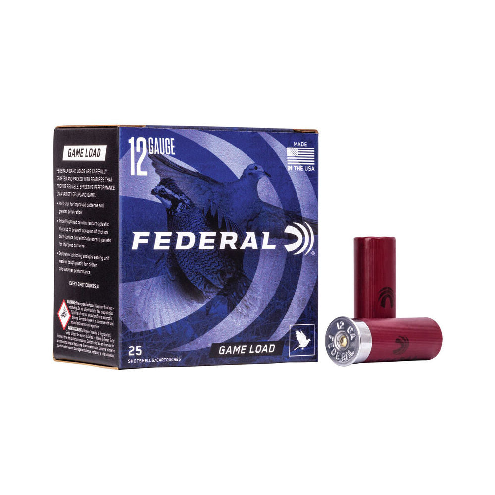 Federal 12 Gauge H1217.5 Game-Shok Upland 2.75" 1oz 7.5 Shot
