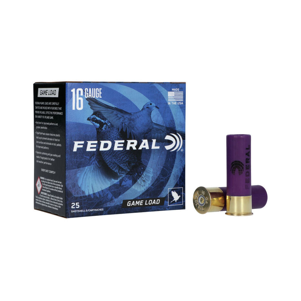Federal 16 Gauge H1607.5 Game-Shok Upland 2.75" 1oz 7.5 Shot