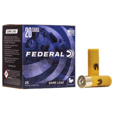 Federal 20 Gauge H2006 Game-Shok Upland 2.75" 7/8oz 6 Shot