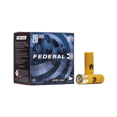 Federal 20 Gauge H2007.5 Game-Shok Upland 2.75" 7/8oz 7.5 Shot