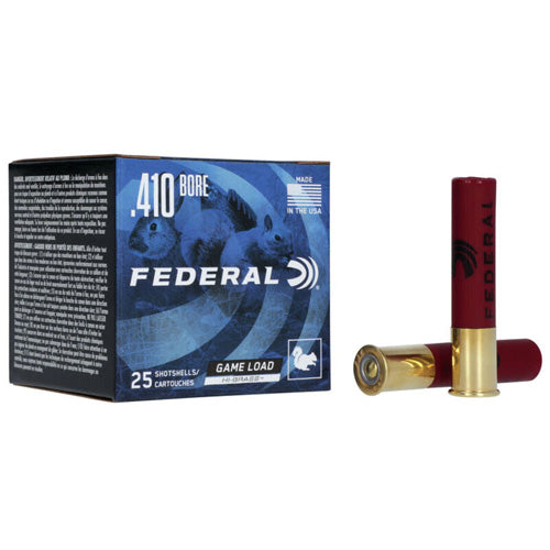 Federal .410 Bore H4127.5 Game-Shok High Brass 2.5" 1/2oz 7.5 Shot