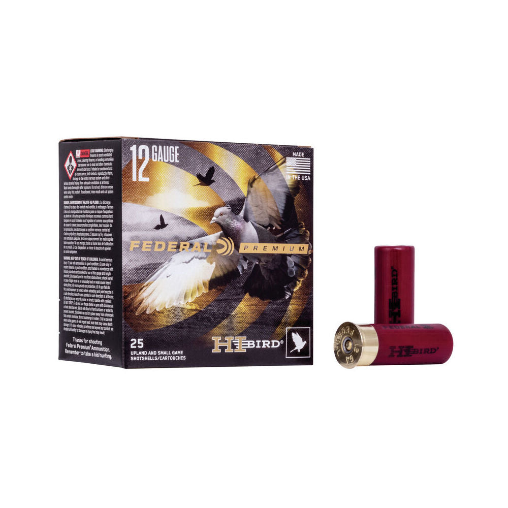 Federal 12 Gauge HVF127.5 Premium Hi-Bird 2.75" 1-1/8oz 7.5 Shot