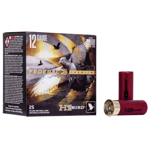 Federal 12 Gauge HVF128 Premium Hi-Bird 2.75" 1-1/8oz 8 Shot