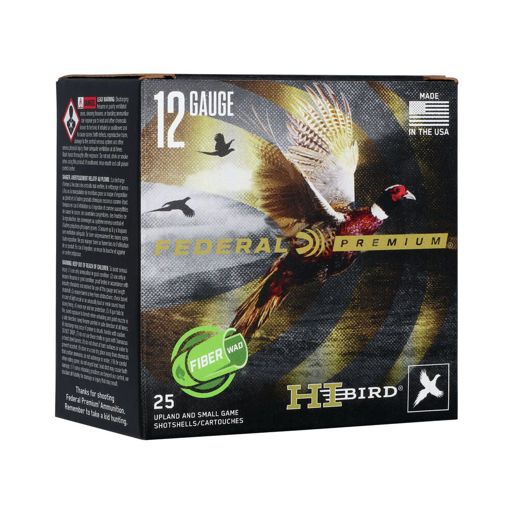 Federal 12 Gauge HVF12HW5 Federal Premium Hi-Bird 2.75" 1-1/4oz 5 Shot