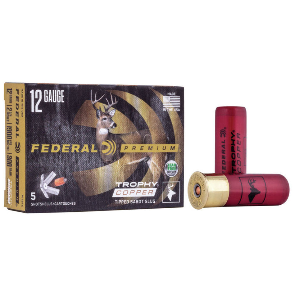 Federal 20 Gauge Shotgun Shells Freight Train Sabot Slug Slug 11/16 oz 2.75 in