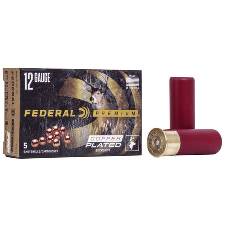 Federal 12 Gauge P15400 Premium Magnum 2.75" 1-1/8oz 00 Buck Shot