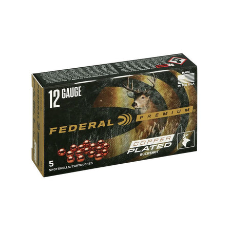 Federal 12 Gauge P1541B Premium Max Buck 2.75" 1 Buck Shot