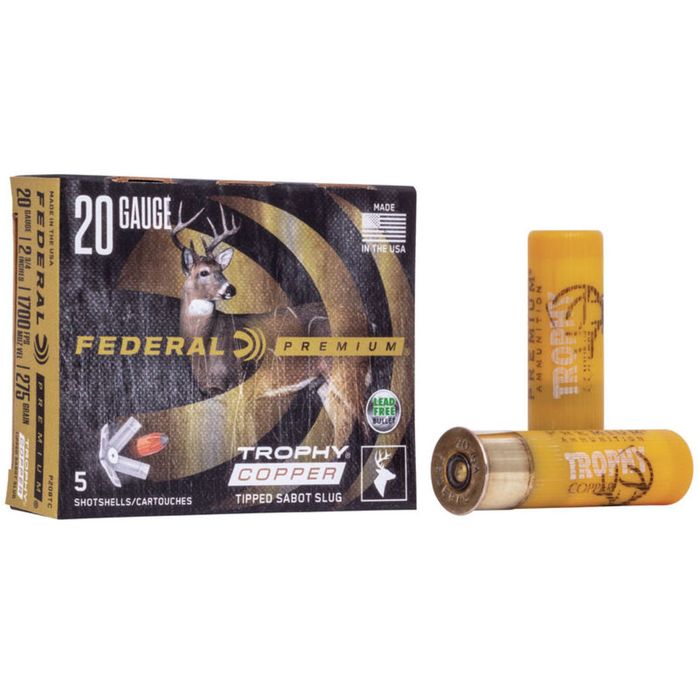 Federal Freight Train Sabot  Slug 20 Gauge 5 8 oz 2 75 in