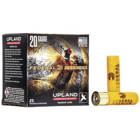 Federal 20 Gauge P2585 Premium Wing-Shok Magnum 3" 1-1/4oz 5 Shot