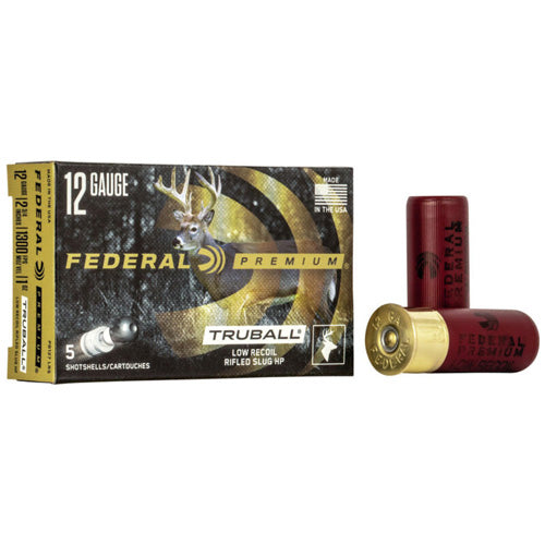 Federal 12 Gauge PB127LRS Premium Vital-Shok TruBall 2.75" 1oz TruBall