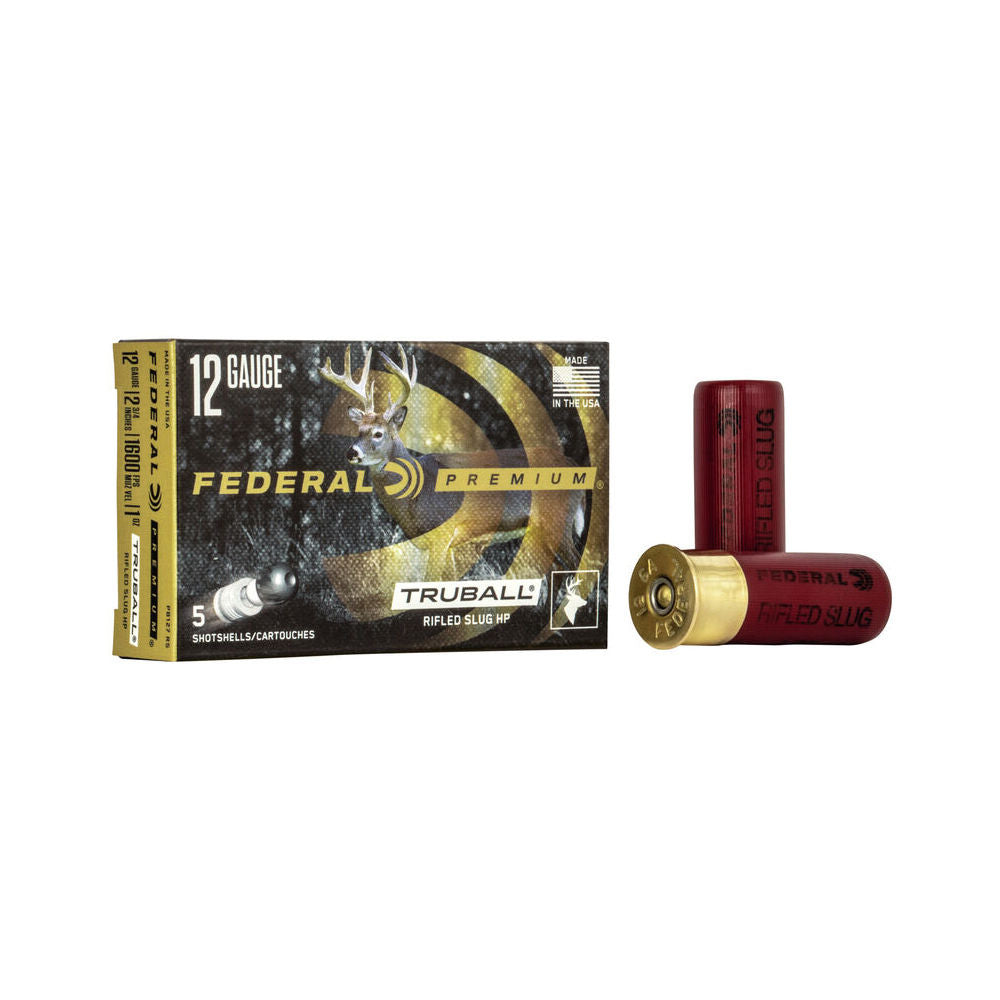 Federal 12 Gauge PB127RS Premium Vital-Shok TruBall 2.75" 1oz TruBall