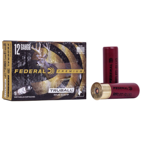 Federal 12 Gauge PB131RS Premium Vital-Shok TruBall 3" 1oz Slug