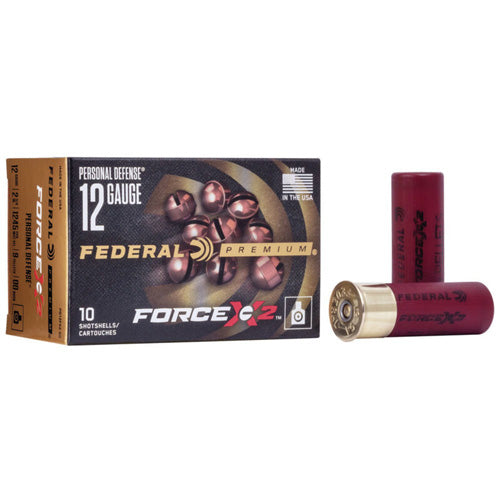 Federal 12 Gauge PD12FX200 Premium Force X2 2.75" 00 Buck Shot