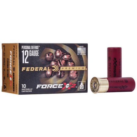 Federal 12 Gauge PD12FX200 Premium Force X2 2.75" 00 Buck Shot