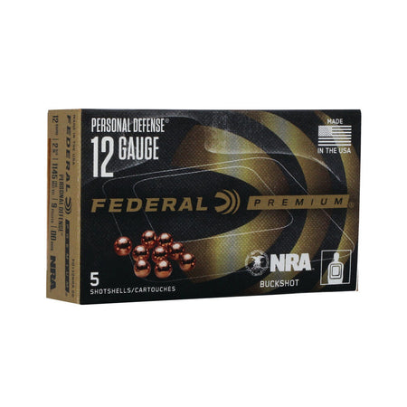 Federal 12 Gauge PD132NRA00 Premium Personal Defense 2.75" 00 Buck Shot