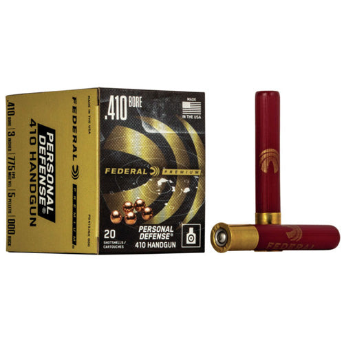 Federal .410 Bore PD413JGE000 Premium Personal Defense 3" Buckshot