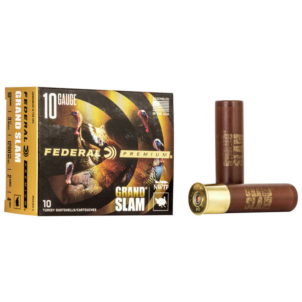 Federal 10 Gauge 604544628265 Premium Grand Slam 3.5" 2oz 5 Shot