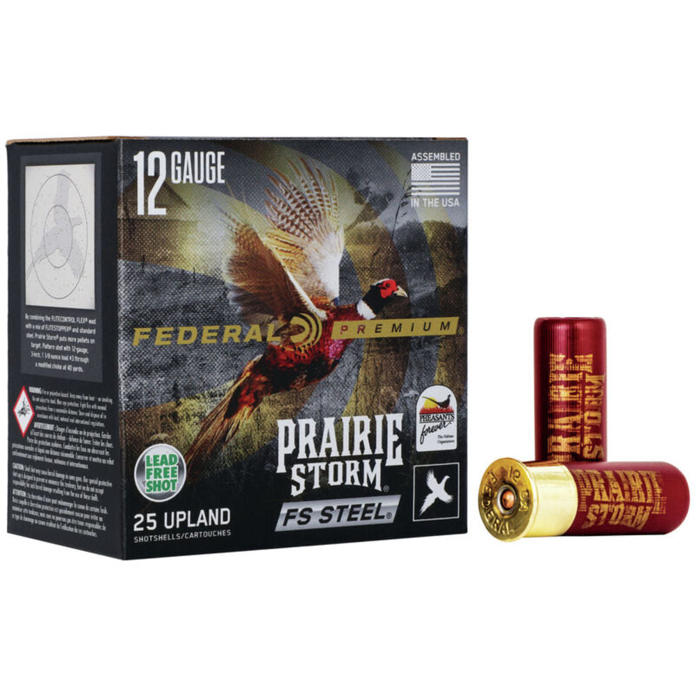 Federal 12 Gauge PFSX147FS4 Premium Prairie Storm FS 2.75" 1-1/8oz 4 Shot