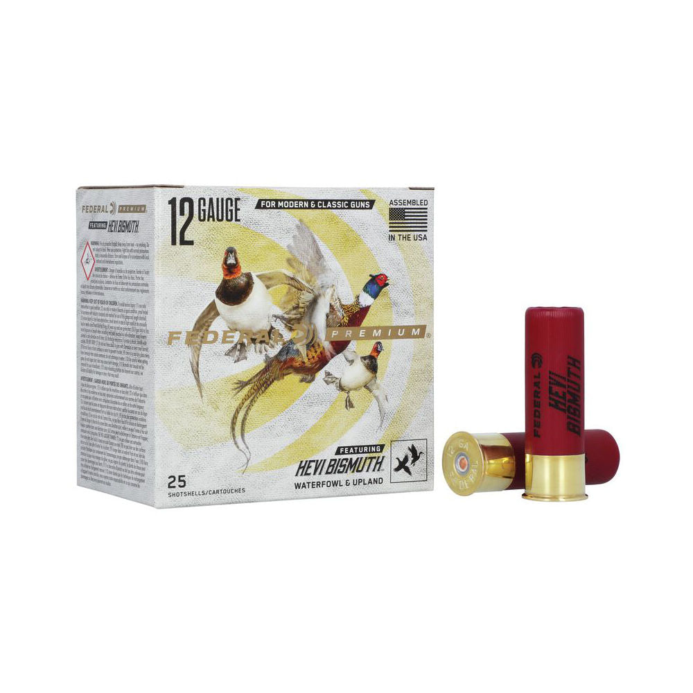 Federal 12 Gauge PHBX1385 Premium HEVI-Bismuth 3" 1-3/8oz 5 Shot