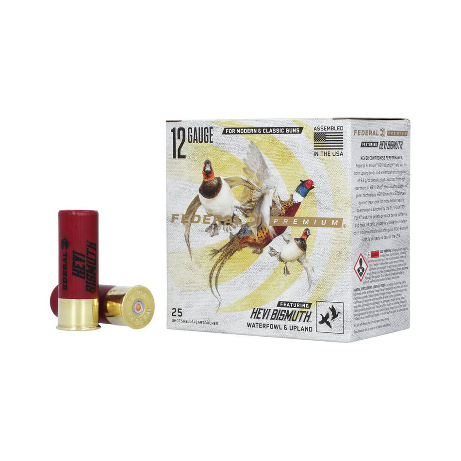 Federal 12 Gauge PHBX1443 Premium HEVI-Bismuth 2.75" 1-1/4oz 3 Shot