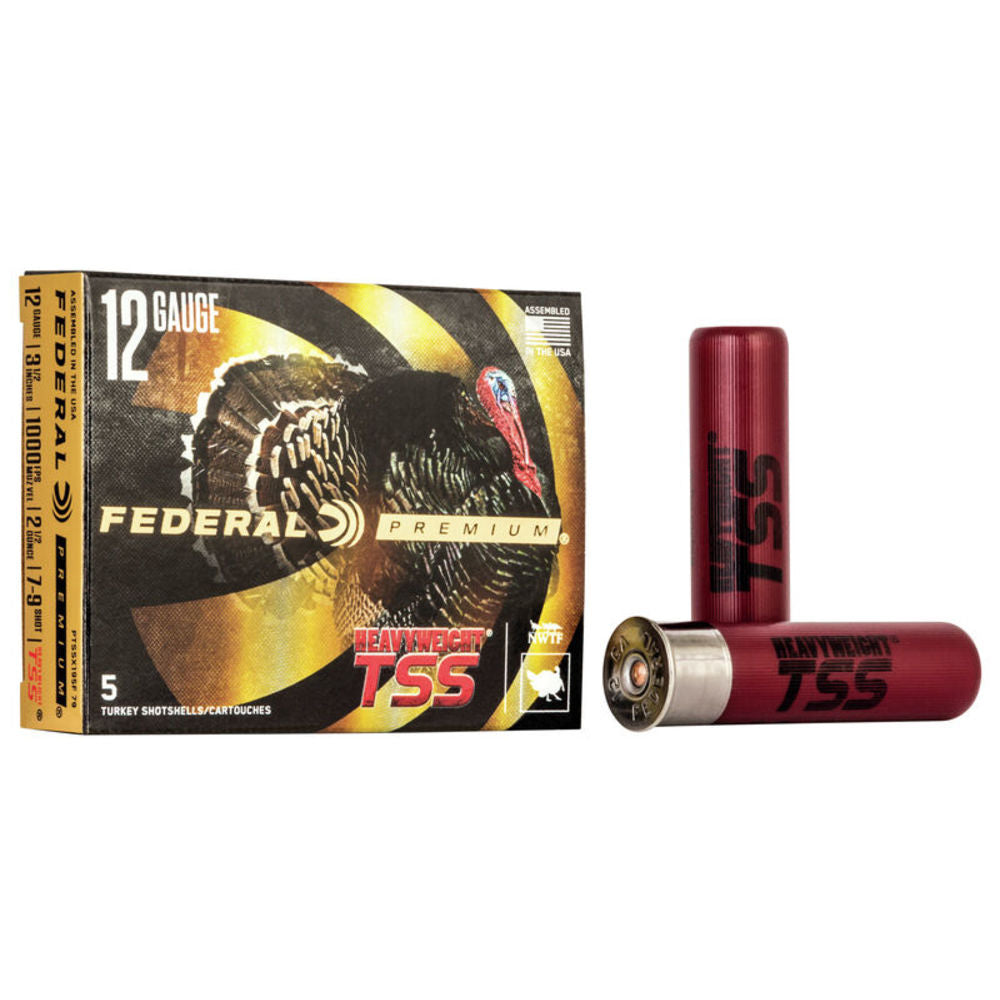 Federal 12 Gauge PTSSX195F79 Premium Turkey Heavyweight TSS 3.5" 21/2oz 7/9 Shot