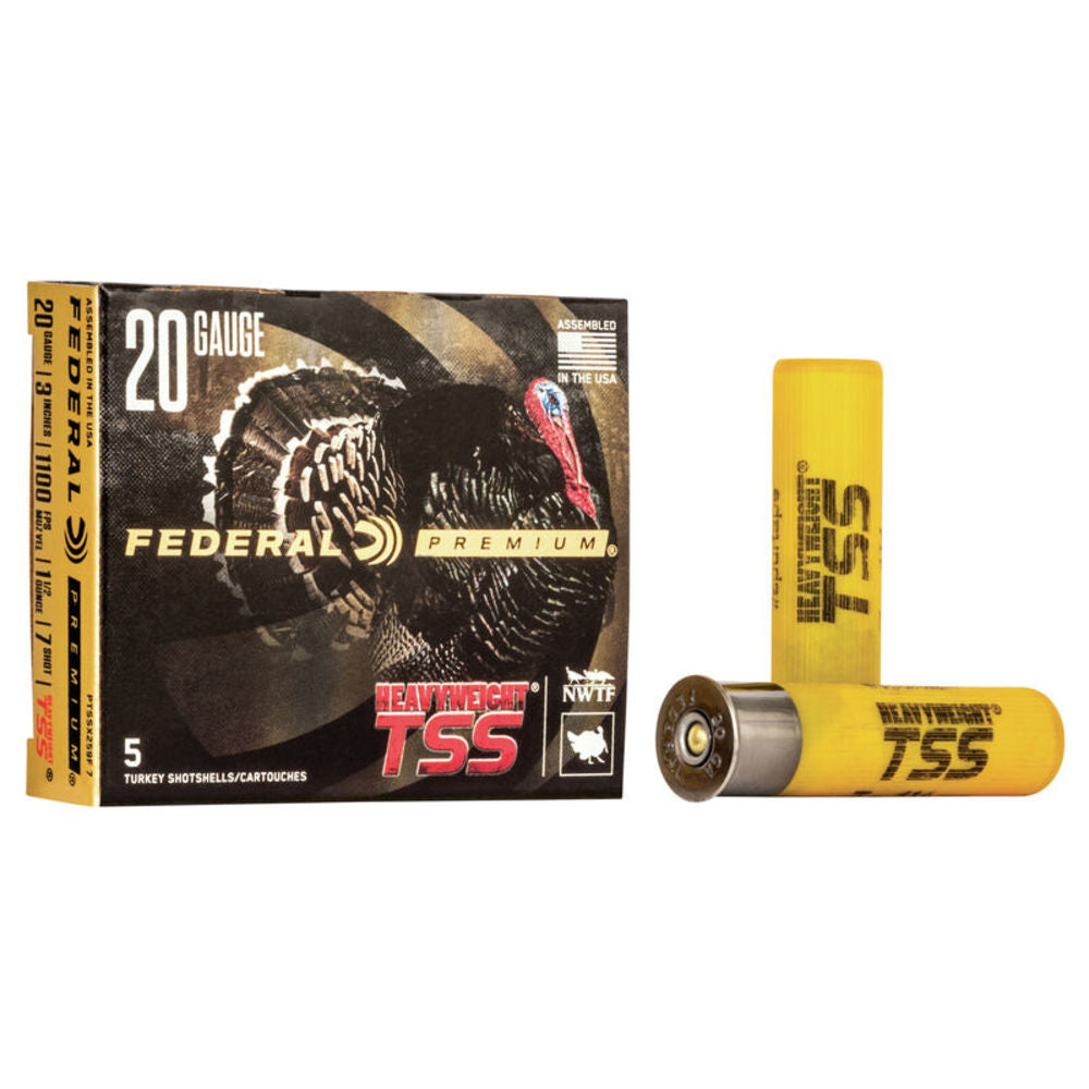 Federal 20 Gauge PTSSX259F7 Premium Turkey Heavyweight TSS 3" 1-1/2oz 7 Shot
