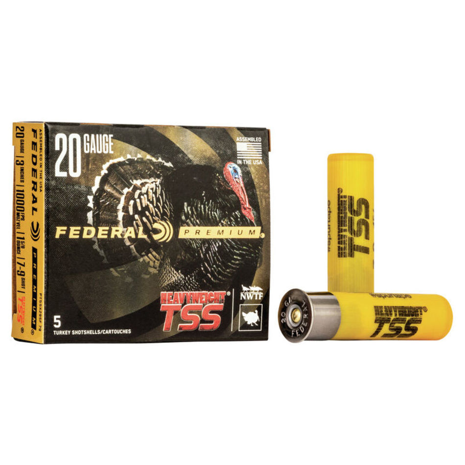 Federal 20 Gauge PTSSX295F79 Premium Turkey Heavyweight TSS 3" 1-5/8oz 7/9 Shot