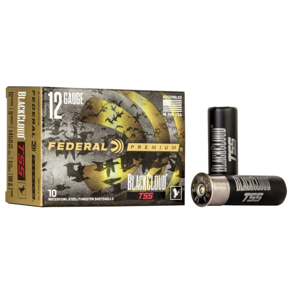 Federal 12 Gauge PWBTSSX1427B Black Cloud TSS 3" 1-1/4oz TSS