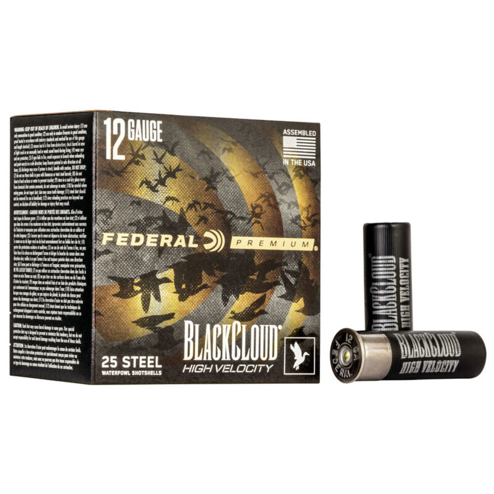 Federal 12 Gauge PWBX1431 Black Cloud FS High Velocity 3" 1-1/8oz 1 Shot