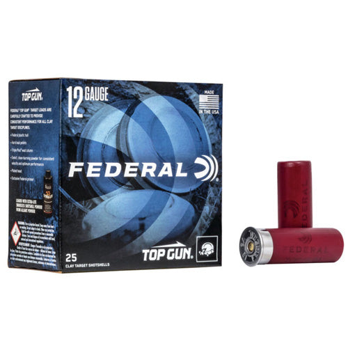 Federal 12 Gauge TG12EL8 Top Gun Target Load 2.75" 7/8oz 8 Shot
