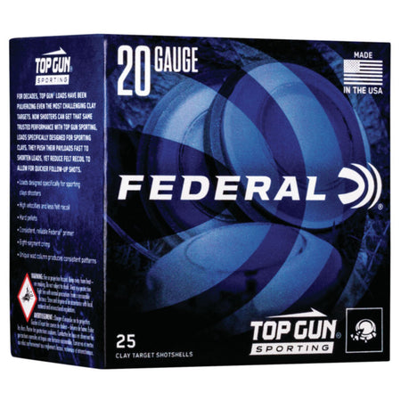 Federal 20 Gauge TGS2248 Top Gun Sporting 2.75" 7/8oz 8 Shot
