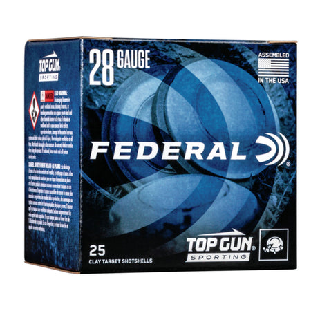 Federal 28 Gauge TGS28219 Top Gun Sporting 2.75" 3/4oz 9 Shot