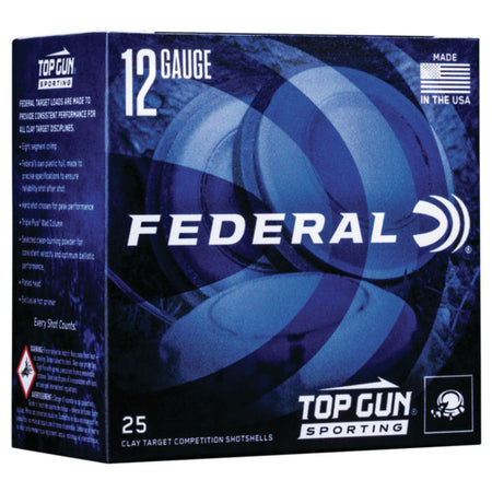 Federal 12 Gauge TGSF1288 Top Gun Sporting 2.75" 1oz 8 Shot