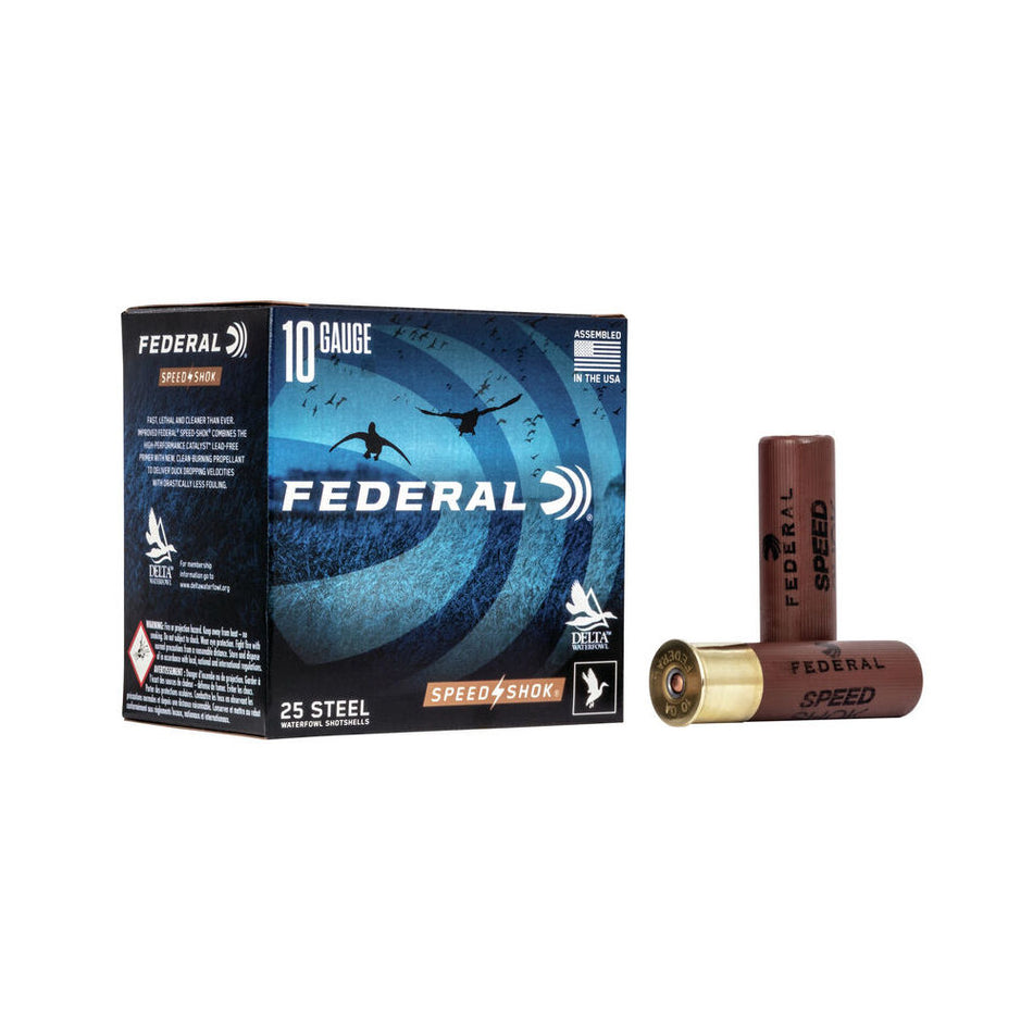 Federal 10 Gauge WF107BBB Speed-Shok Waterfowl 3.5" 1-1/2oz BBB