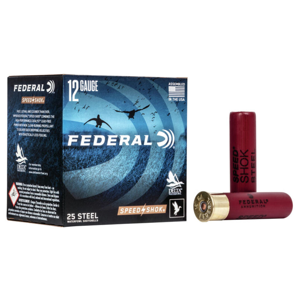 Federal 12 Gauge WF1333 Speed-Shok Waterfowl 3.5" 1-3/8oz 3 Shot
