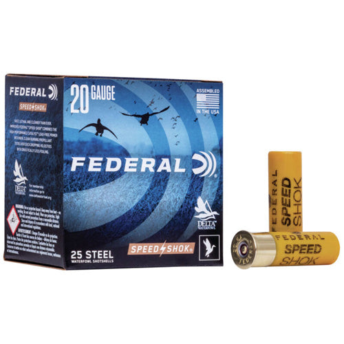 Federal 20 Gauge WF2086 Speed-Shok Waterfowl 2.75" 3/4oz 6 Shot