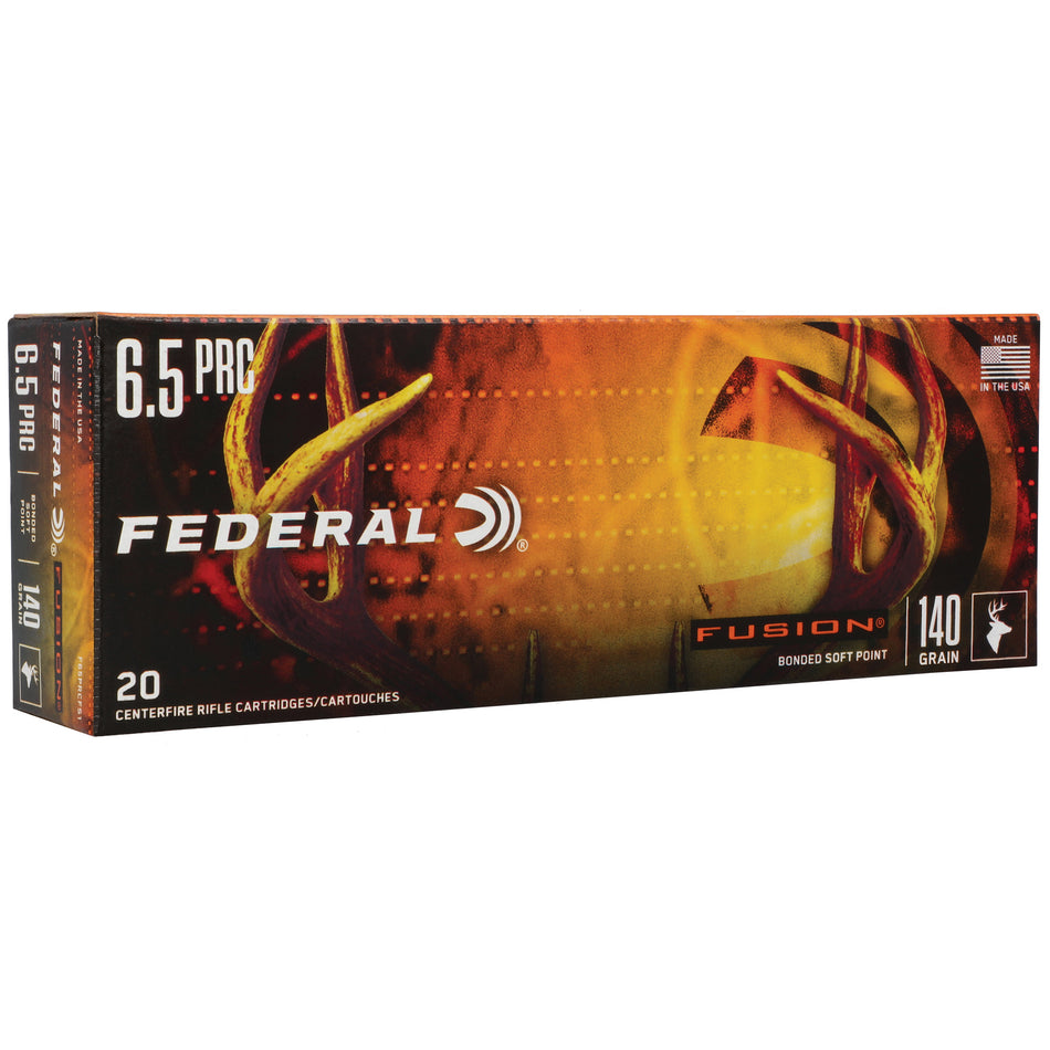 Federal 6.5 PRC F65PRCFS1 Fusion Soft Point SP 140 Grain