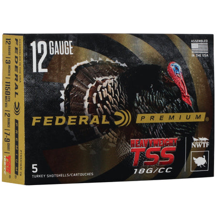 Federal 12 Gauge PTSSX197F79 Premium Turkey Heavyweight TSS 3" 2oz 7/9 Shot