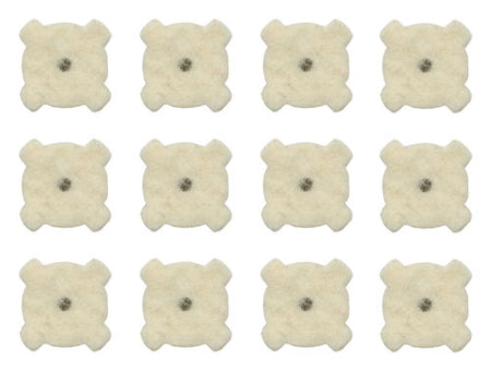 Otis 7.62mm Star Chamber Cleaning Pads 12-Pack for AR-10