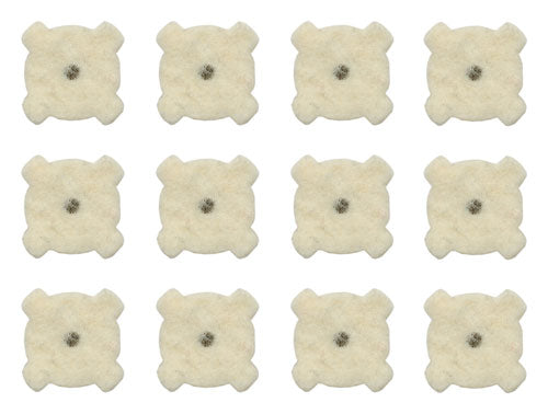 Otis 7.62mm Star Chamber Cleaning Pads 12-Pack for AR-10