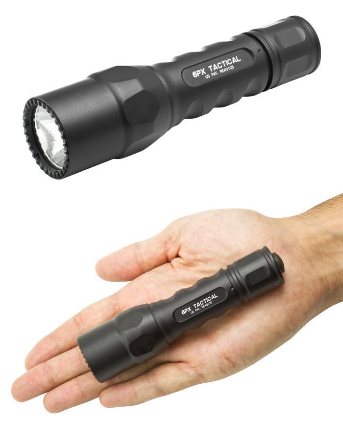 SureFire 6PX Tactical 320-Lumen LED Flashlight with Tailcap Switch