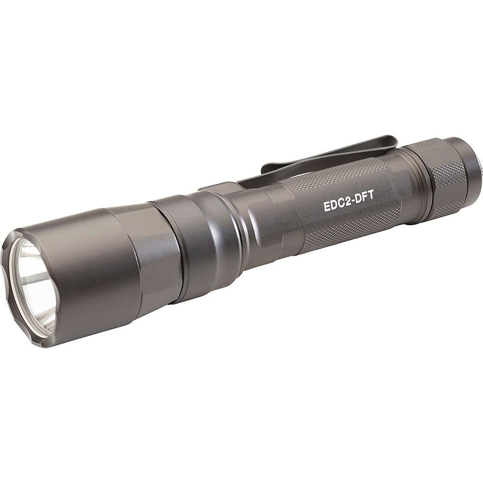 SureFire EDC2-DFT Turbo Series Handheld Flashlight 700 Lumens Grey