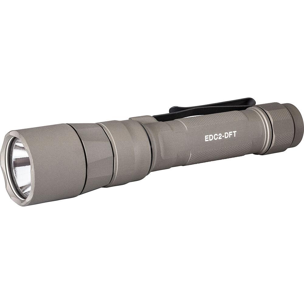 SureFire EDC 2 Turbo DFT Handheld Flashlight 700 Lumens Tan