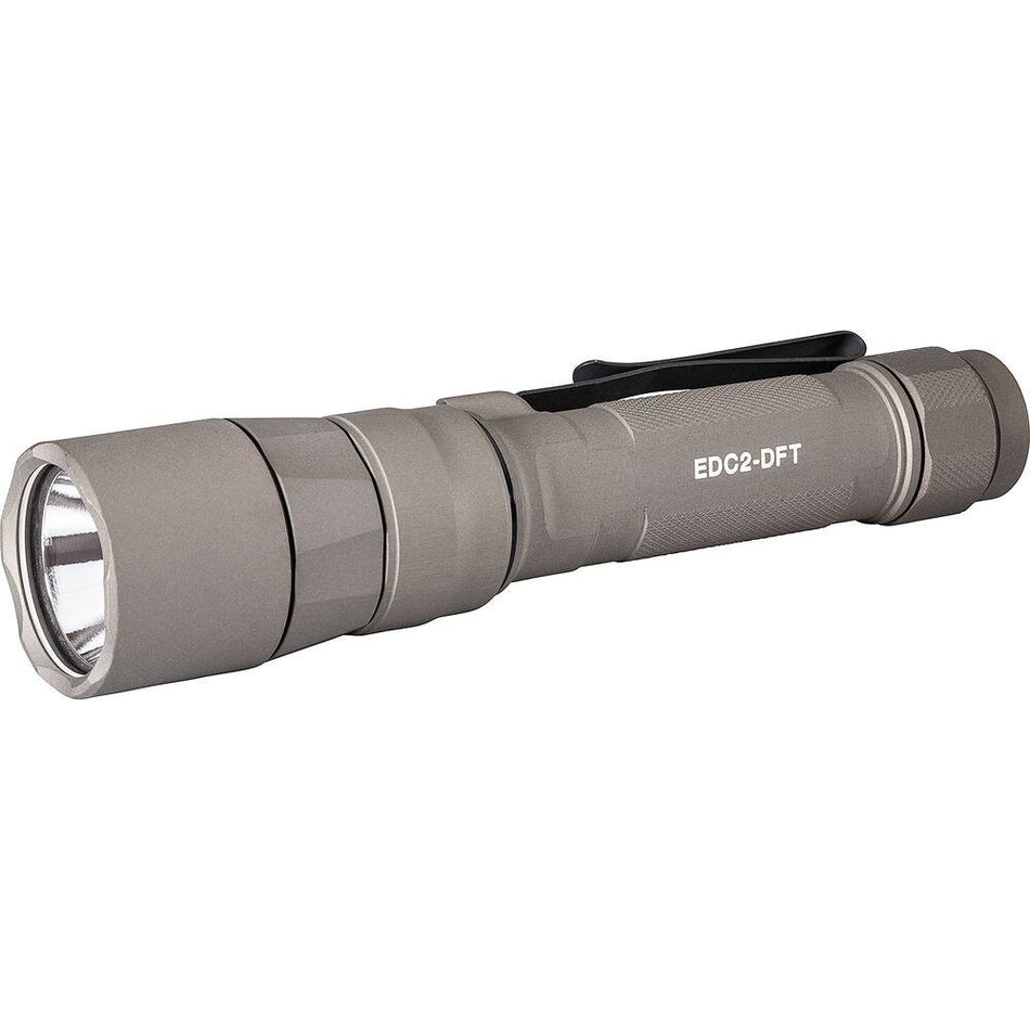 SureFire EDC 2 Turbo DFT Handheld Flashlight 700 Lumens Tan