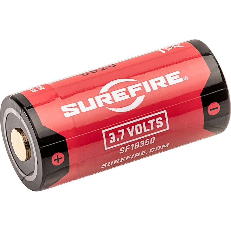 SureFire SF18350 Micro-USB Rechargeable 18350 Li-Ion Battery 1100mAh